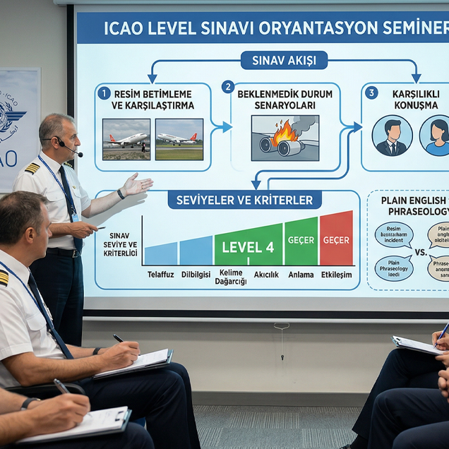 ICAO Level Sınavı Oryantasyon Semineri